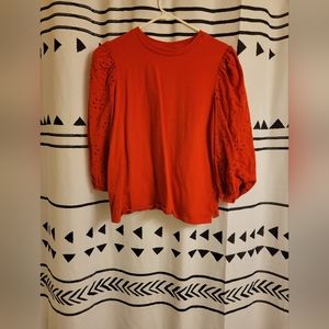 A New Day Eyelet Top